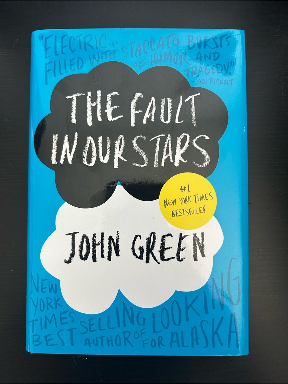 5/$25 The Fault in Our Stars by John Green - Bright Blue Hardcover